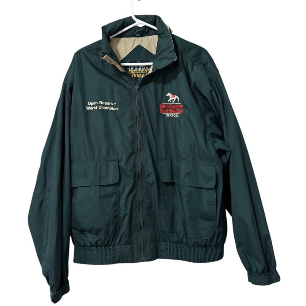 World Championship Paint Horse Show 2000 Jacket Size Large Open Reserve Full Zip